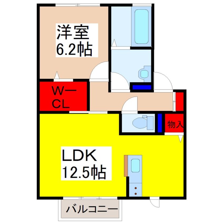 間取図 Ｐａｒｋ　Ｈｉｌｌｓ　Ｋｅｙａｋｉｄａｉ
