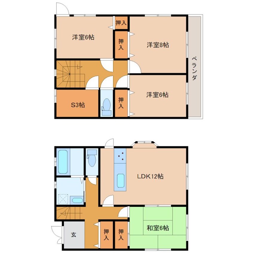 間取図 守谷市中央2丁目戸建1号棟