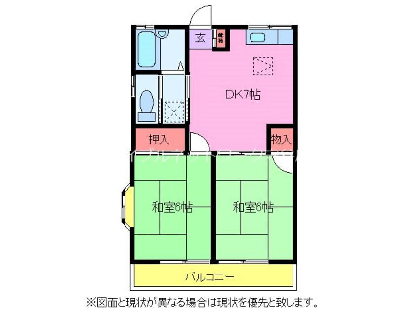 間取図 ウィステリアII