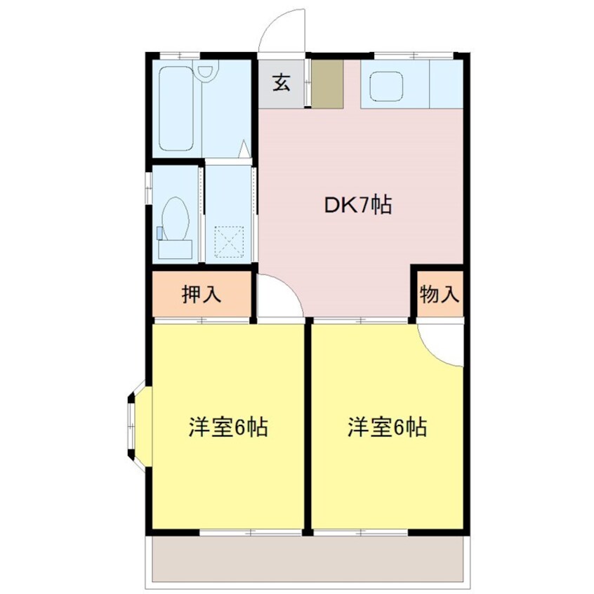 間取図 ウィステリアII