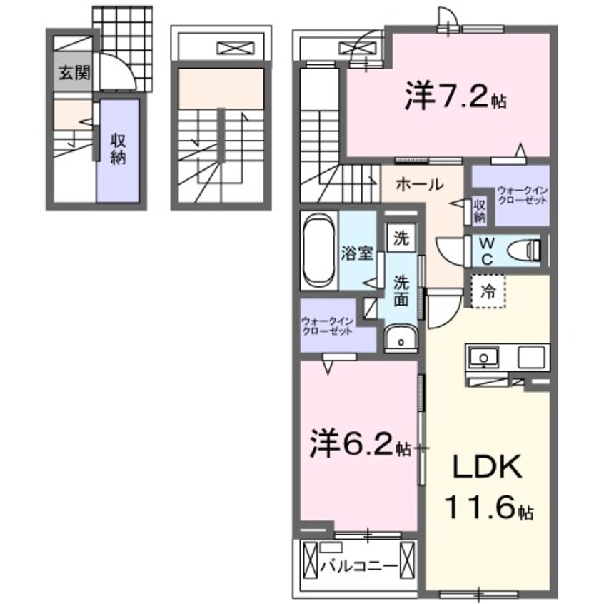 間取図 パーシモンＮ