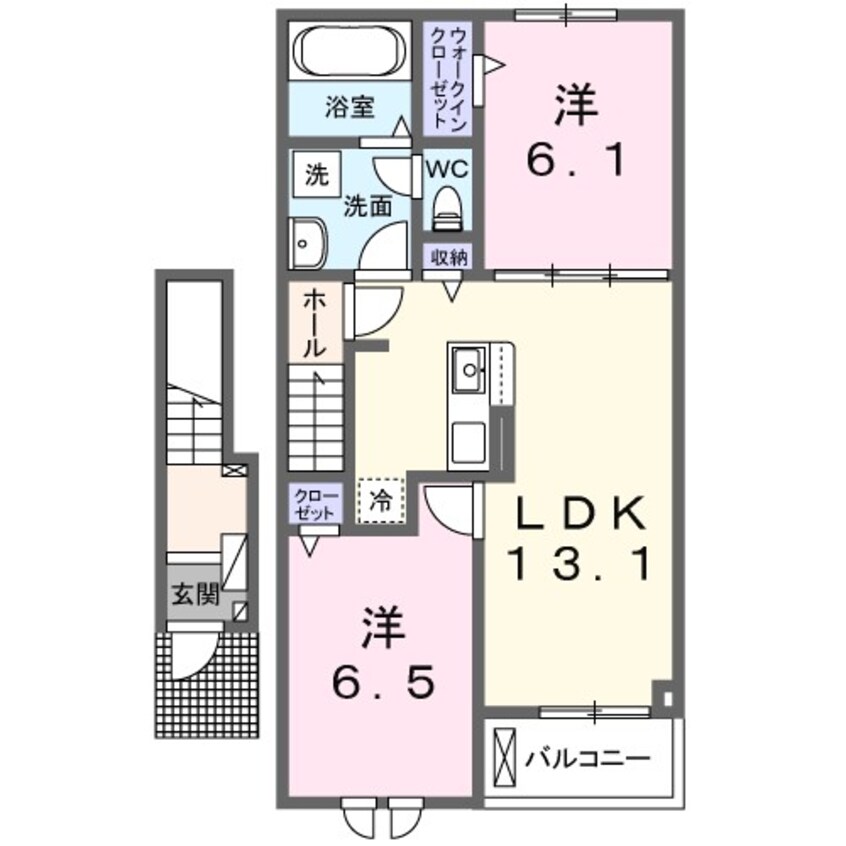 間取図 グリフィンドールI