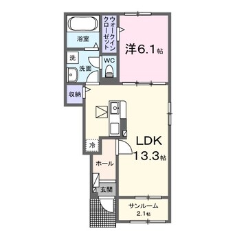 間取図 メゾンサンパティークIII