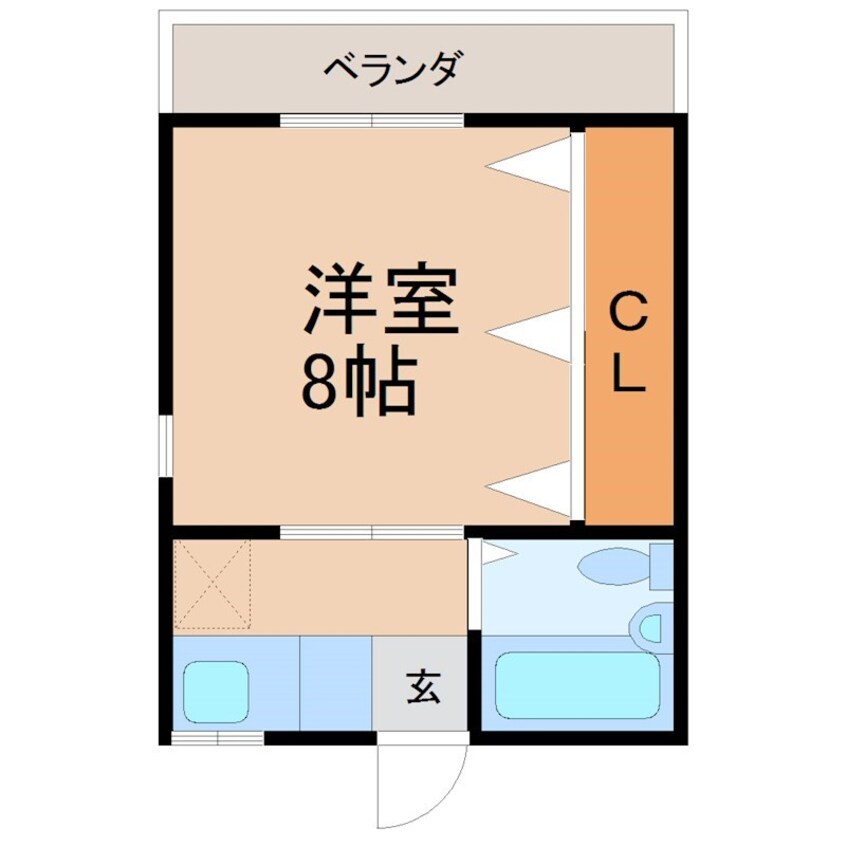 間取図 高岡ハイツ