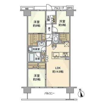 間取図 ジオ柏の葉キャンパス