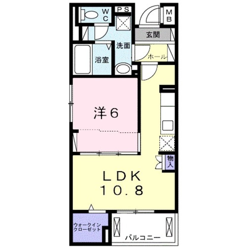 間取図 グランツ　ヴェルジール