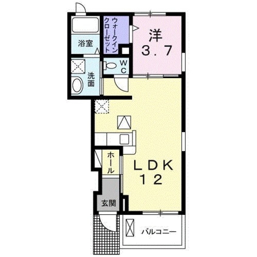 間取図 プロテック-Ｋ