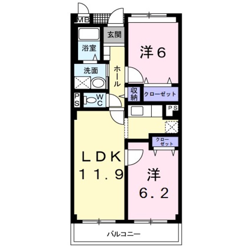 間取図 ブリーズ・パフューム