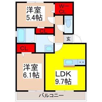 間取図 ローズガーデン