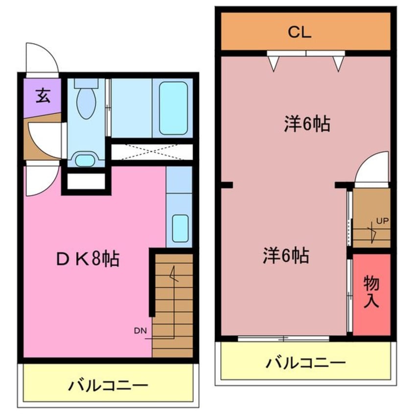 間取図 サンハイツ井野台