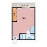 サンハイツ井野台 1Rの間取り