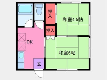 間取図 コーポ馬坂
