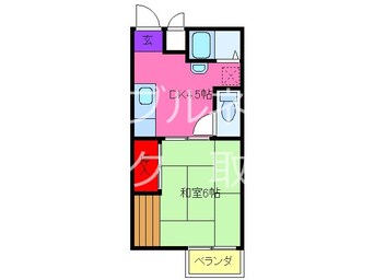 間取図 コーポひまわり