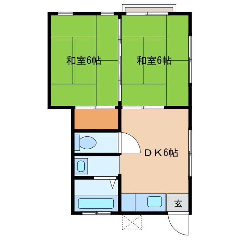 間取図 麻生アパート