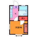 Kコーポの間取図