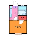 Kコーポの間取図