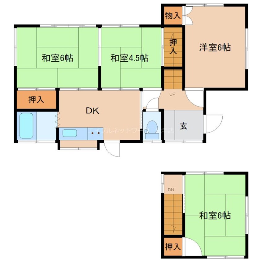 間取図 新取手1丁目Y邸