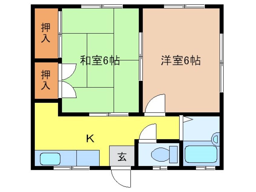 間取図 シティハイム青山