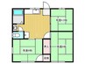大津コーポ 3DKの間取り