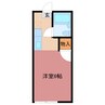 PATIO龍ヶ崎 1Kの間取り