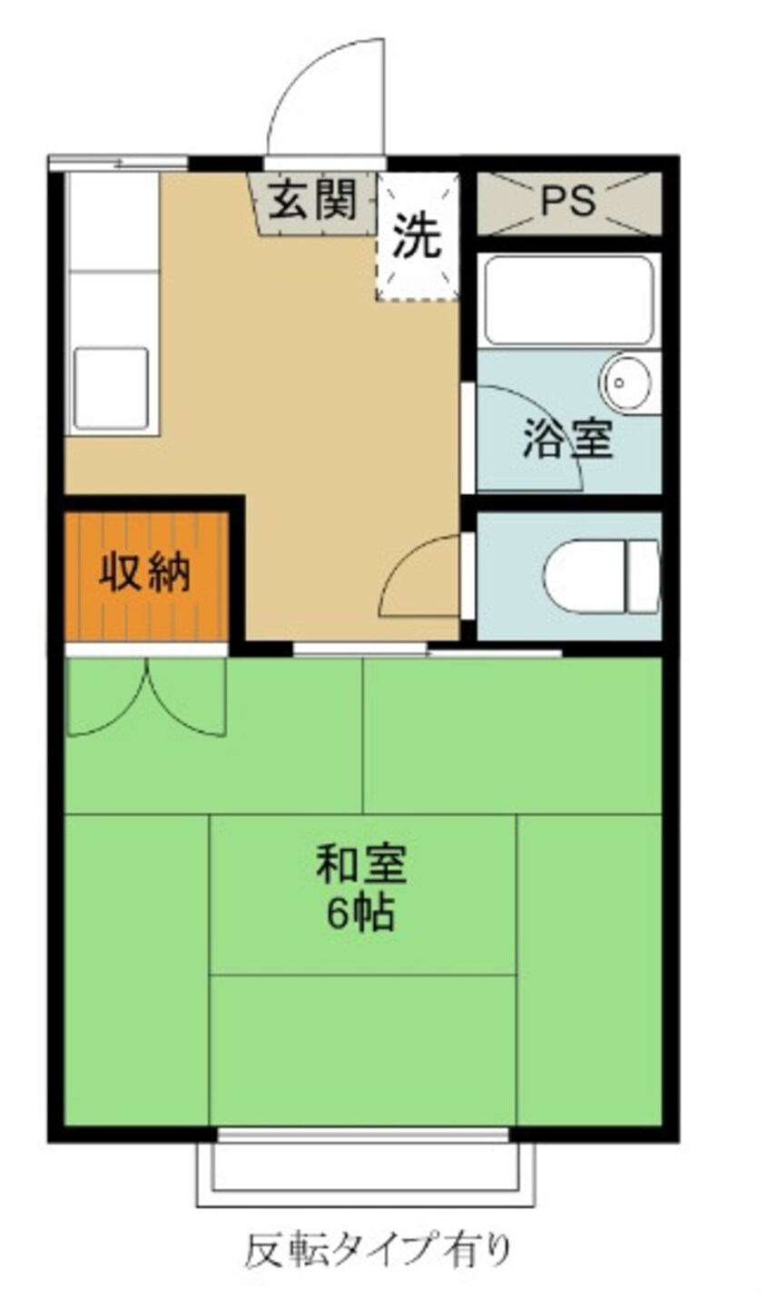 間取図 カンパーニュA棟