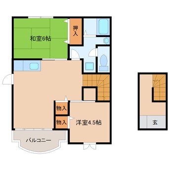 間取図 グリーンヒルズ（野々井）