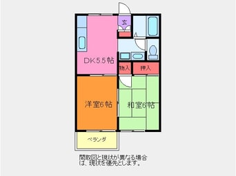 間取図 サニーコート寺田