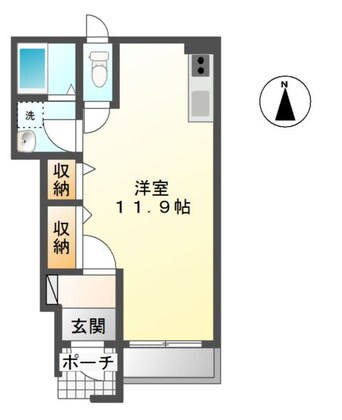 間取図 パセオラの風