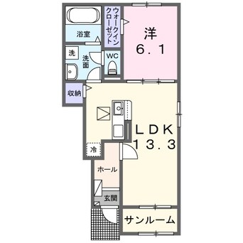 間取図 グリフィンドールI