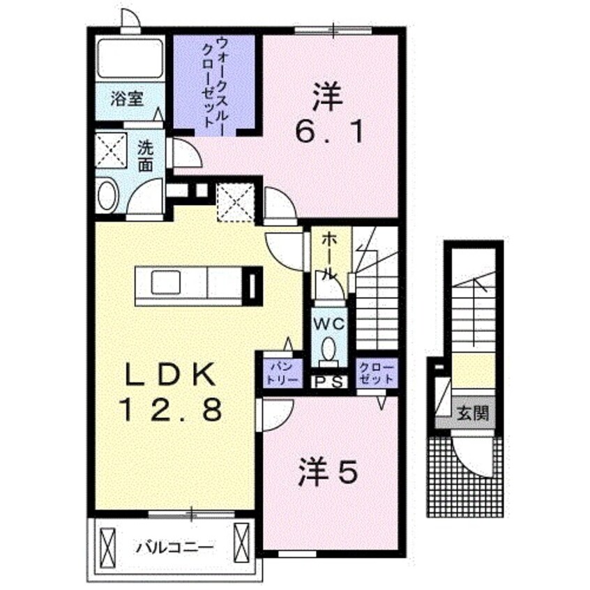 間取図 ボヌール・Ｒ