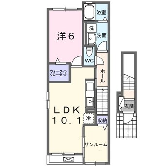 間取図 モデルノI