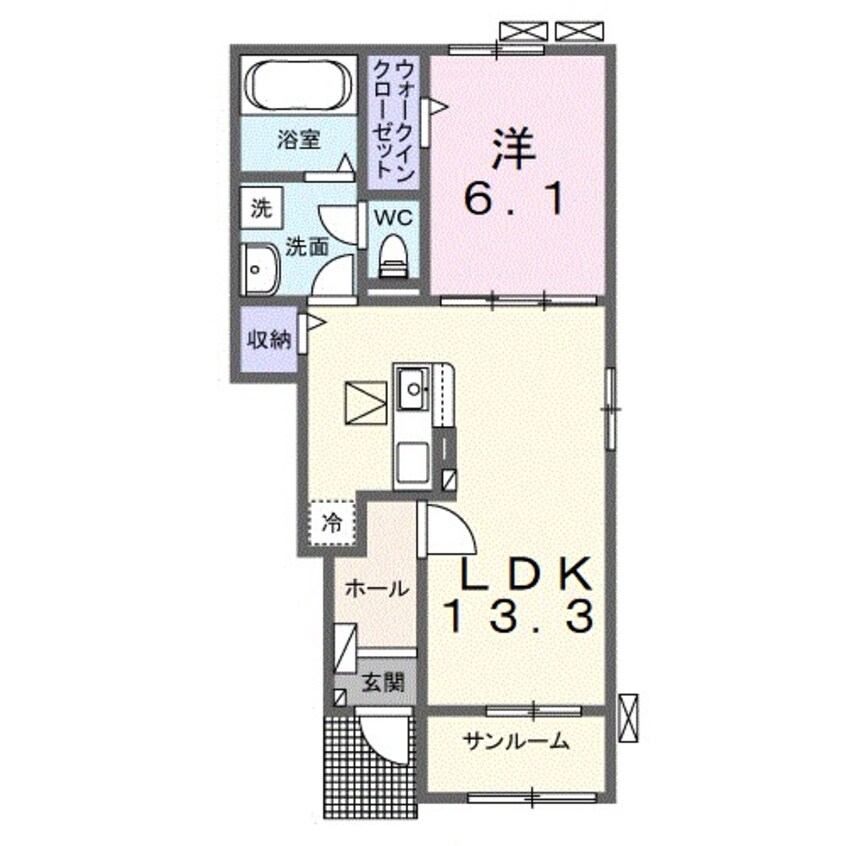 間取図 モデルノIII