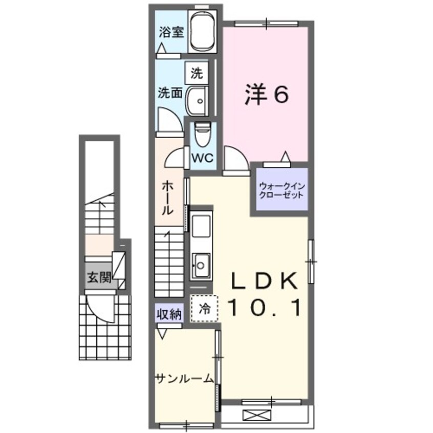 間取図 モデルノI