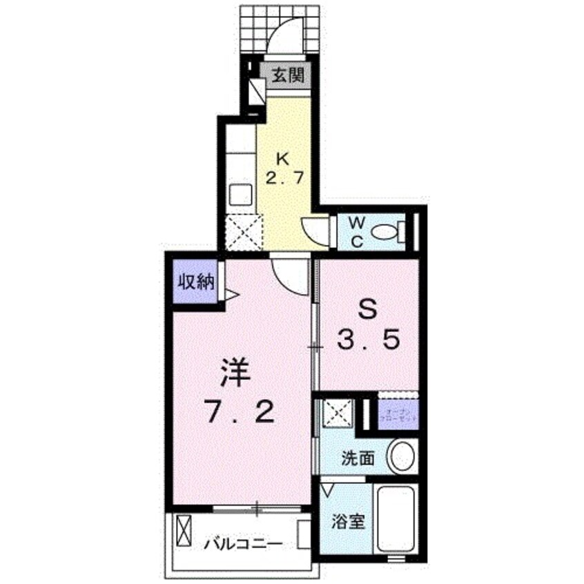 間取図 オリンピア