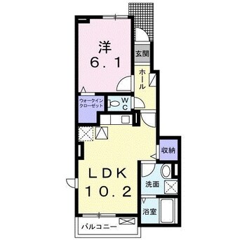 間取図 パーク・ヒルズ利根　四番館