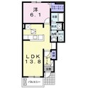 エレガンシアIの間取図