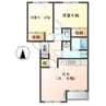 コンフォースIII 2DKの間取り