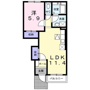 間取図 アイビーハイツ