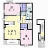 エターナル 2LDKの間取り