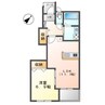 Green　CalmV 1LDKの間取り