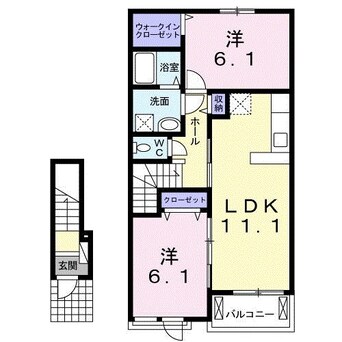 間取図 エレガンシアI