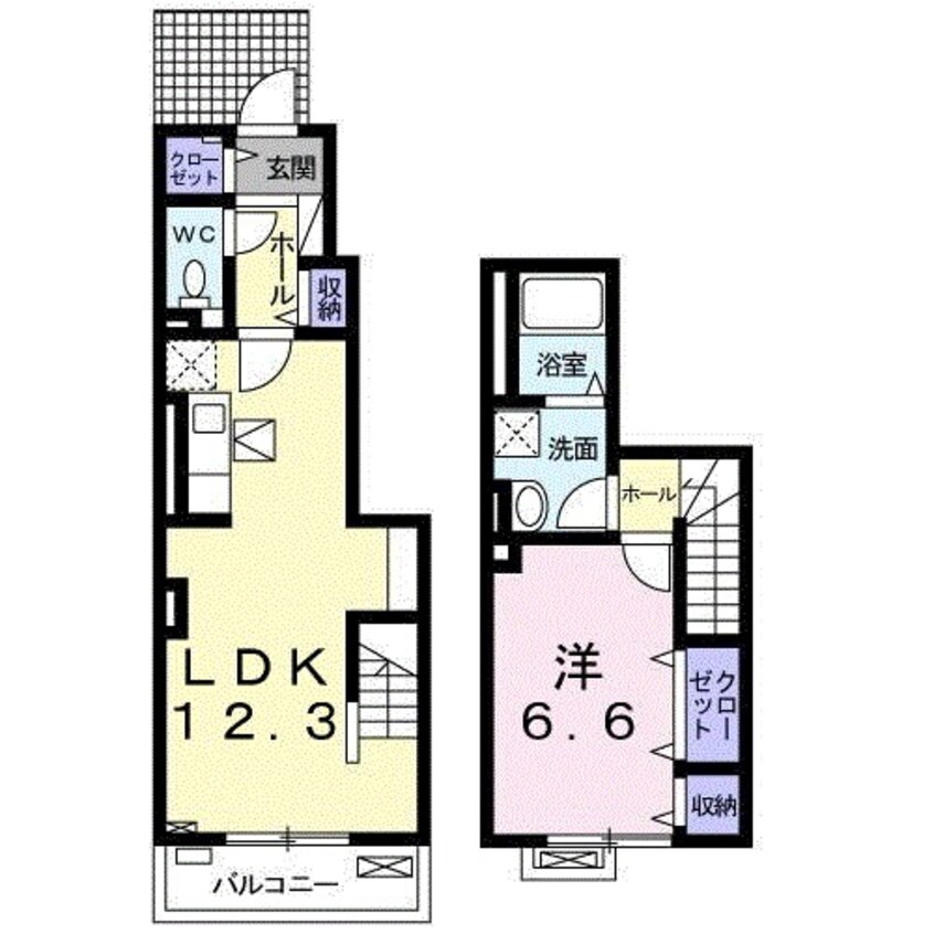 間取図 エスポワール　I