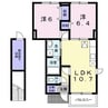 エル・ドラードＣ 2LDKの間取り