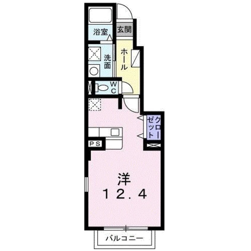間取図 サニー・ヒルズ