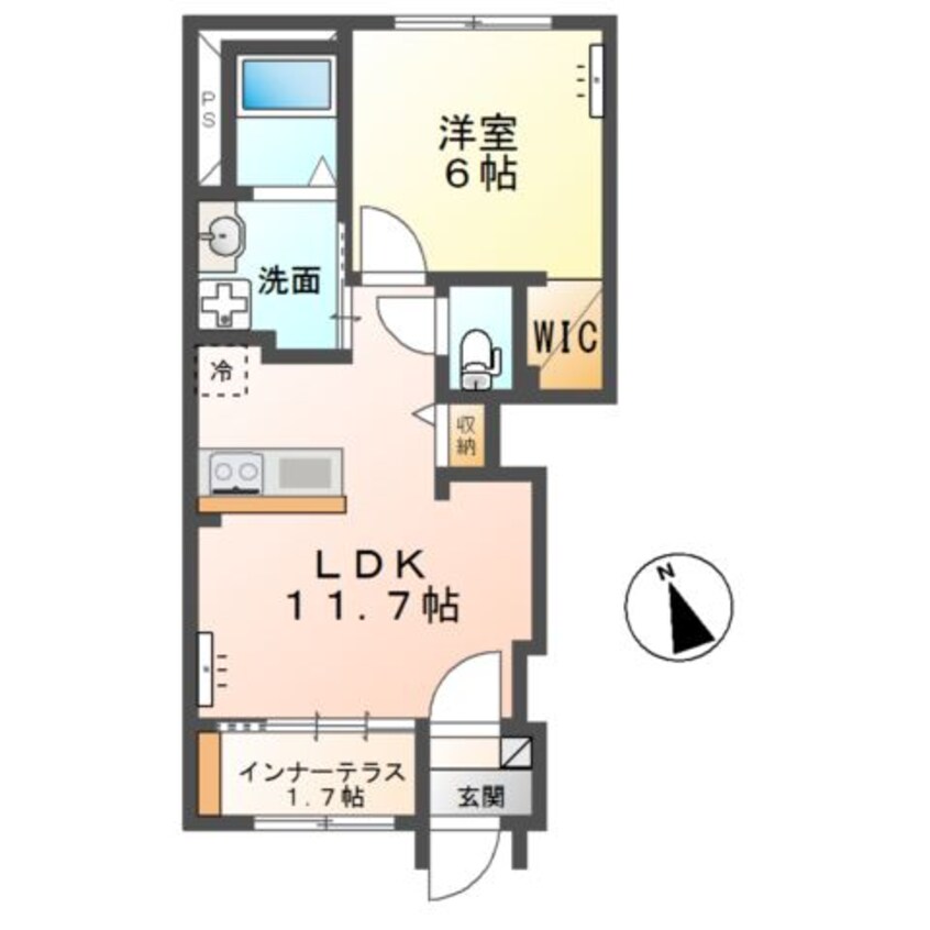 間取図 ハッピークローバーII
