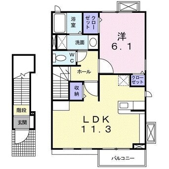 間取図 アイ・ライク・ホーム