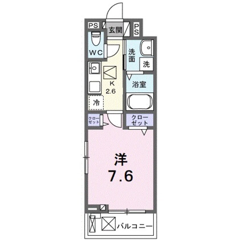 間取図 フォレスト佐貫