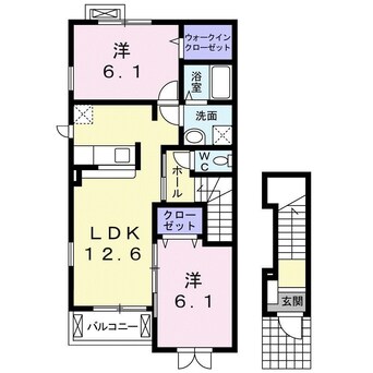 間取図 キルシェ