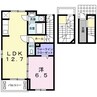 アンジュ　寺後 1LDKの間取り
