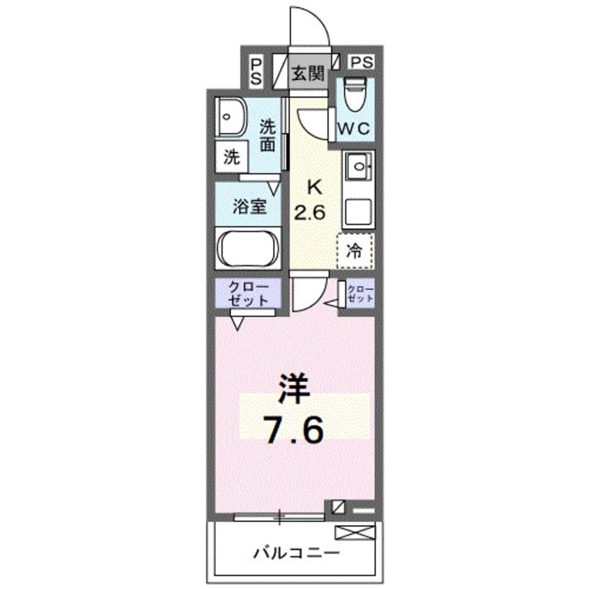 間取図 フォレスト佐貫